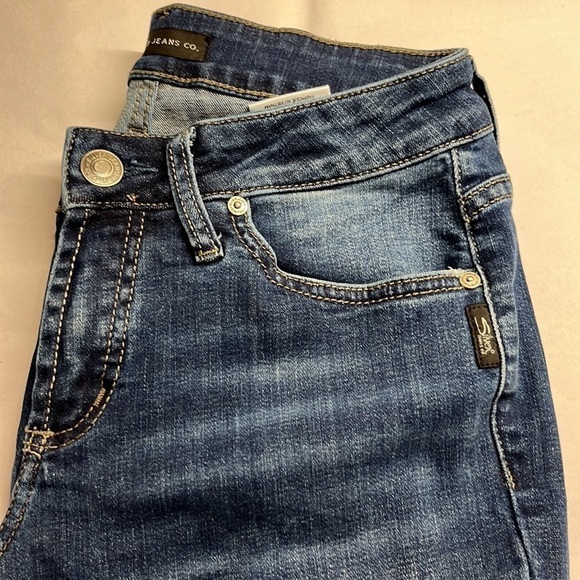 Silver Jeans Suki Slim Boot Mid Rise Size 27 - Picture 14 of 16